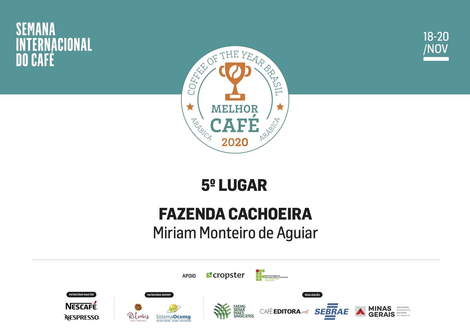 Coffee of the year awards